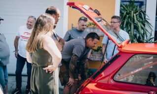 Impressionen vom Tag der offenen Tür bei Renault Garage am 14. Juni 2025